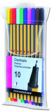 Cienkopis Masster kpl. 10 szt.