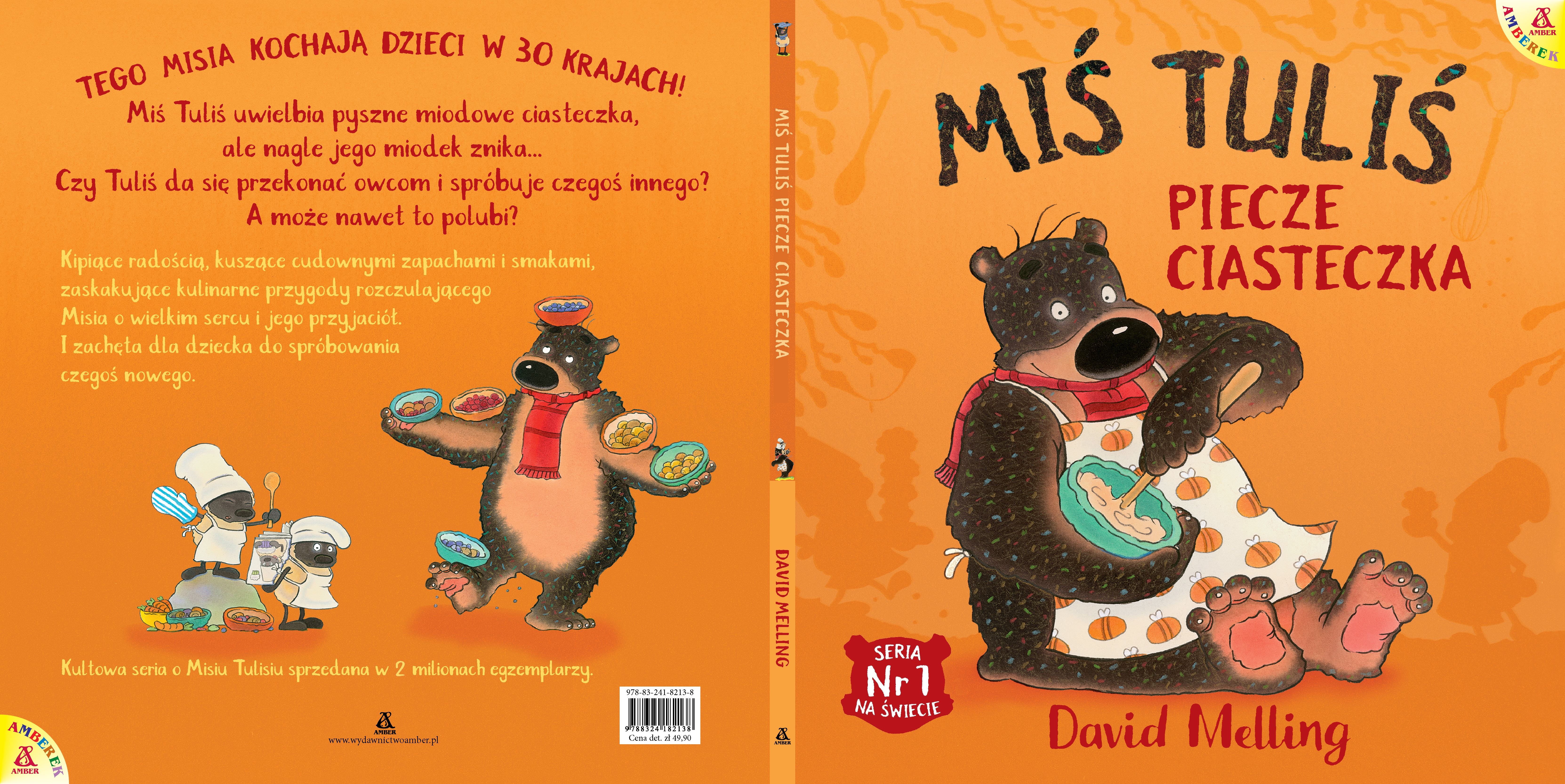 Miś Tuliś piecze ciasteczka