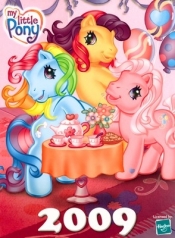 Kalendarz 2009 ścienny Pony - <br />
