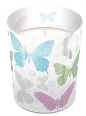 Świeca w szkle Soft Butterflies ACG000901