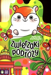 Zakręcone kolorowanie Zwierzaki w podróży - Opracowanie zbiorowe