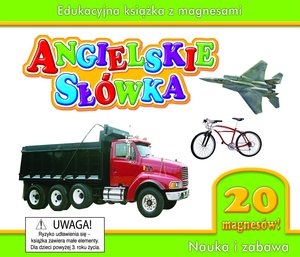 Angielskie słówka. Edukacyjna książka z magnesami. Nauka i zabawa