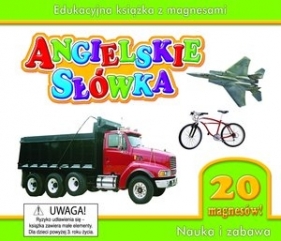 Angielskie słówka. Edukacyjna książka z magnesami. Nauka i zabawa - Opracowanie zbiorowe