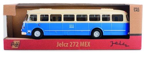 PRL JELCZ 272 MEX 1:43 AUTOBUS- Niebieski