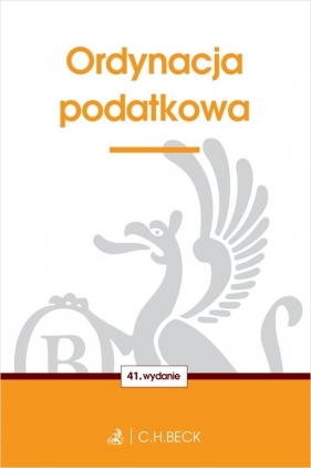 Ordynacja podatkowa. 41. wydanie