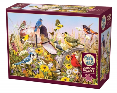 Puzzle 2000 Śpiew ptaków polnych 112183
