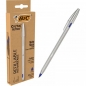 Długopis BIC Cristal Re'new Metal niebieski + 2 wkłady