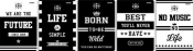 Brulion A5 w kratkę 96 kartek Life style 5 sztuk mix - <br />