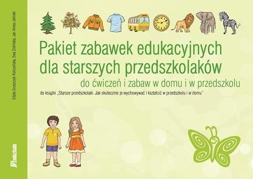 Pakiet zabawek edukacyjnych dla starszych przedszkolaków