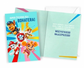 Karnet Urodziny Psi Patrol