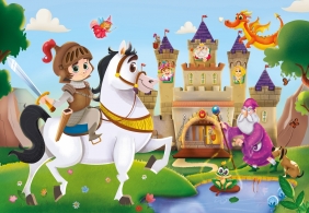 Puzzle SuperColor 104: The Magic Kingdom (27113)