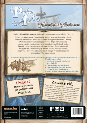 Pola Arle: Handel i herbata (rozszerzenie) - Tido Lorenz, Uwe Rosenberg