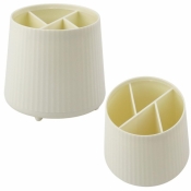 Organizer na kosmetyki 5 przegród beżowy