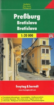 Bratysława mapa 1:20 000