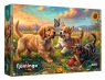  Puzzle 400 Flamingo by Trefl Szczenięce figle