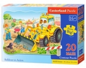 Puzzle Maxi Konturowe 20: Bulldozer in Action (02139)