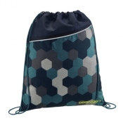 COOCAZOO worek na buty RocketPocket II, kolor: Blue Geometric Melange