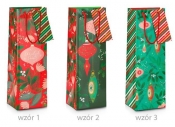 Torba prezentowa Boże Narodzenie B 11x11x36cm MIX