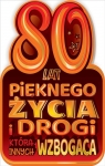 Kartka okolicznościowa Urodziny 80
