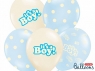 Balon gumowy Partydeco Its a Boy, Pastel Mix mix 300 mm (SB14P-251-000-6)