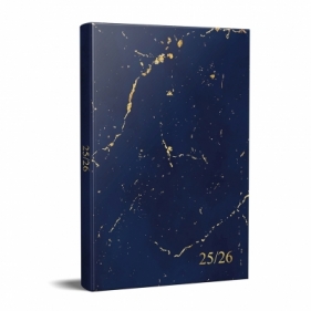 Kalenadrz 2025/2026 szkolny A5 Granat