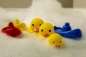 Zabawki do kąpieli 6 szt., higieniczne bez dziurki (513)