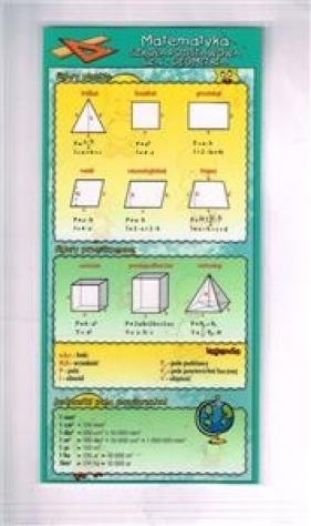 Zakładka edukacyjna - matematyka część 1 geometria
