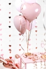 Balon foliowy serce jasny różowy 45cm