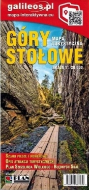 Mapa turystyczna - Góry Stołowe 1:30 00 - Opracowanie zbiorowe
