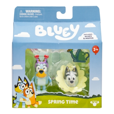 Figurki Bluey Wiosna 2 sztuki BLU18913