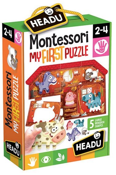 Puzzle Montessori: Moje Pierwsze Puzzle - Farma (20140) 