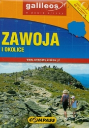 Zawoja i okolice Mapa 1:30 000