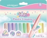 Kredki świecowe pastel dwustronne 12szt MIX