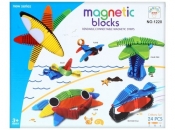 Klocki magnetyczne 24 elementy (1228 WB 24/48)