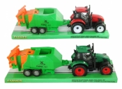Traktor z maszyną