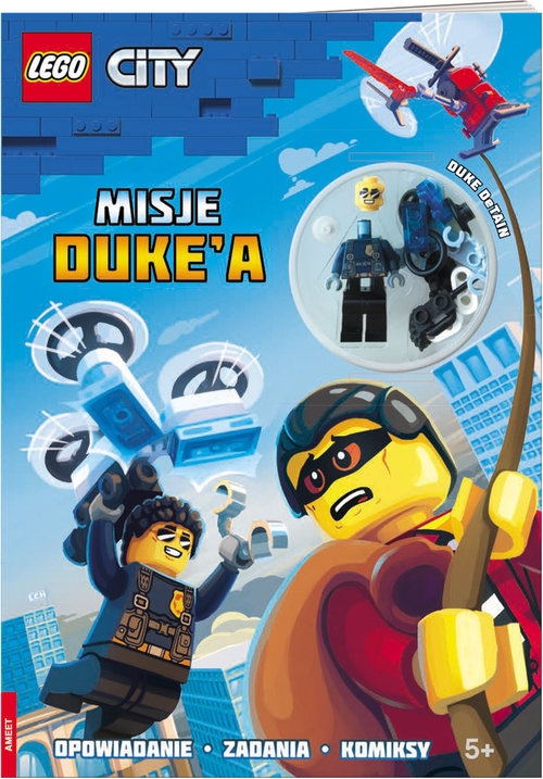 Lego City: misje Duke'a z minifigurką porucznika Duke DeTain