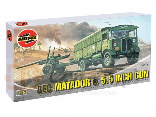 AIRFIX Matador & 5.5 Gun (01314) 