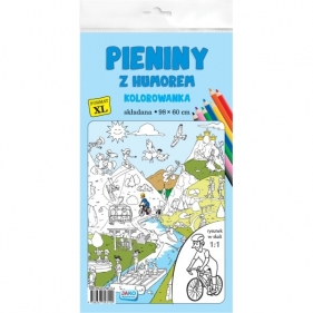 Kolorowanka XL. Pieniny z humorem - kolor - Opracowanie zbiorowe