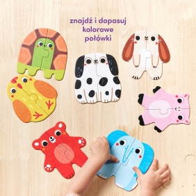 Moje pierwsze puzzle - Zwierzątka
