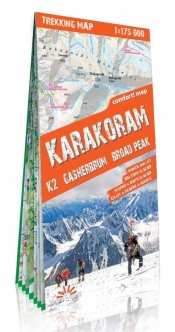 Karakorum mapa trekkingowa