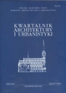 Kwartalnik Architektury i Urbanistyki 2001/4 tom XLVI