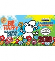 Kalendarz Pocztówkowy Sheepworld Be Happy 2018 - Opracowanie zbiorowe