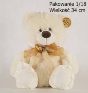 Pluszak Deef Miś kremowy 340 mm (57903)