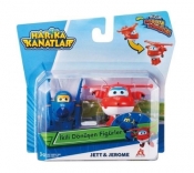 Super Wings 2-pak figurek transf. Jett & Jerome