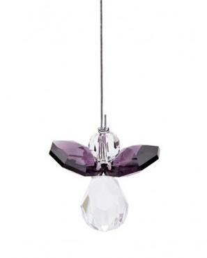 Zawieszka Crystal angel - Amethyst