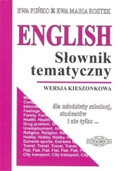 English Słownik tematyczny wersja kieszonkowa - Puńko Ewa, Rostek Ewa Maria