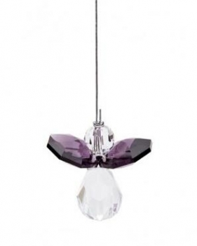 Zawieszka Crystal angel - Amethyst