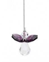 Zawieszka Crystal angel - Amethyst
