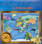 Atlas Świata z puzzlami - <br />