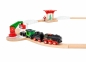 Brio Trains & Vehicles: Zestaw z kolejką na parę na baterie (63601400)